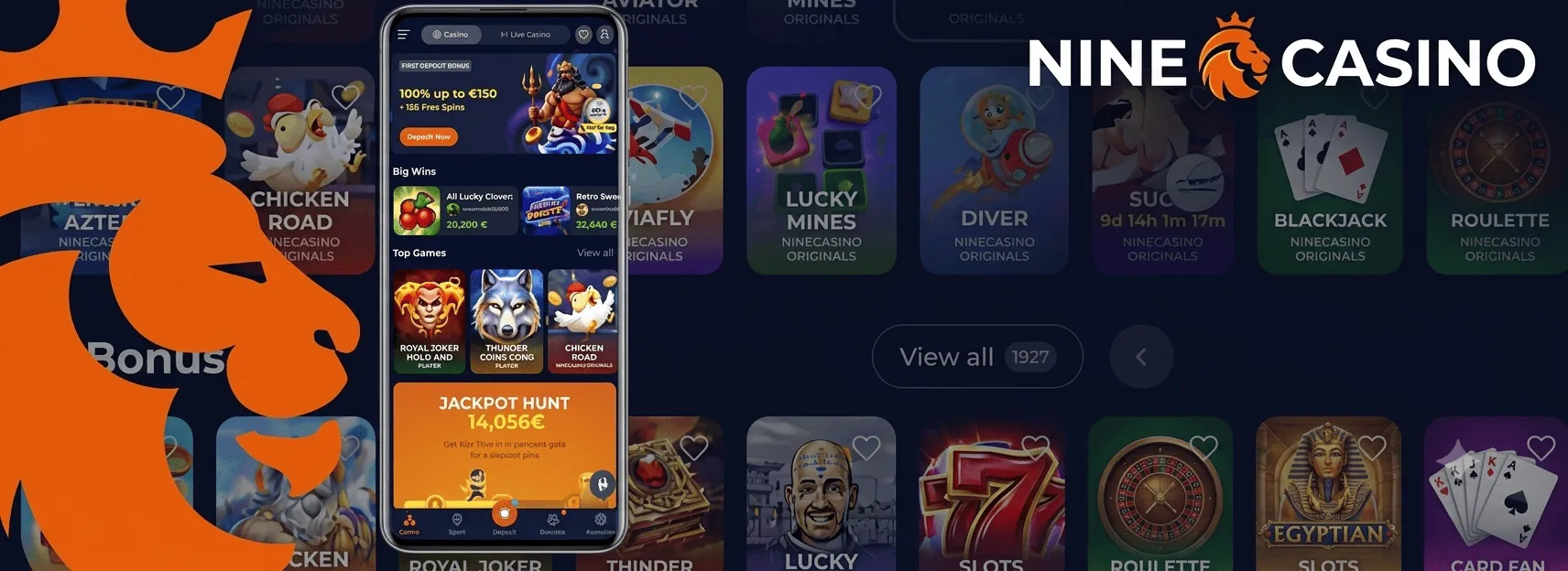 Nine Casino mobile